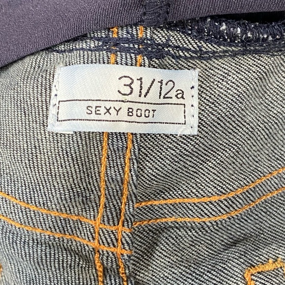 GAP Maternity "Sexy Boot" Jeans size 31/12 - Picture 3 of 4